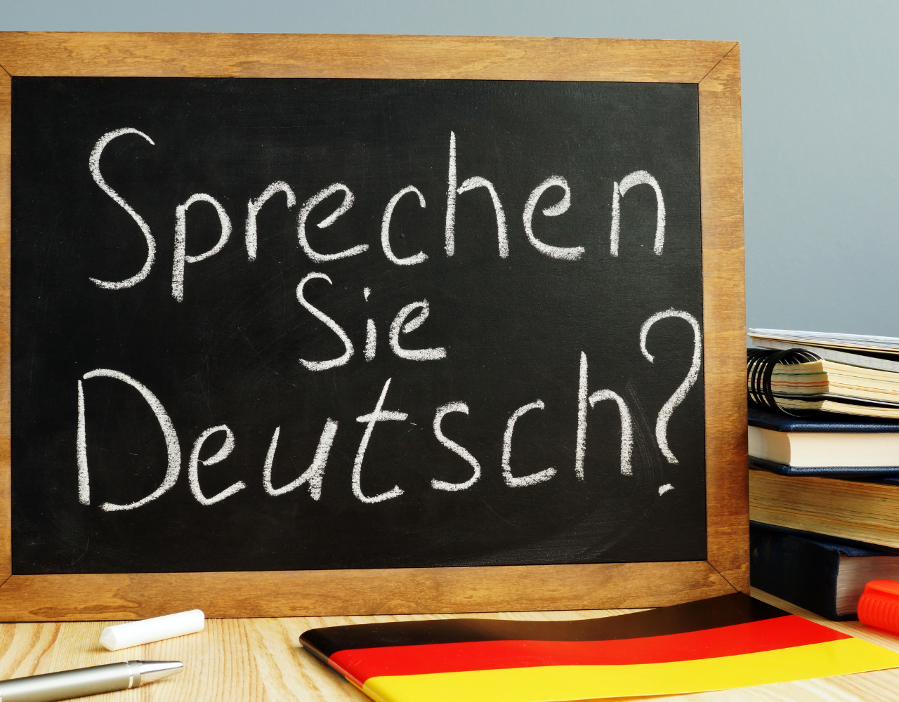 quadro presente nas explicações de alemão